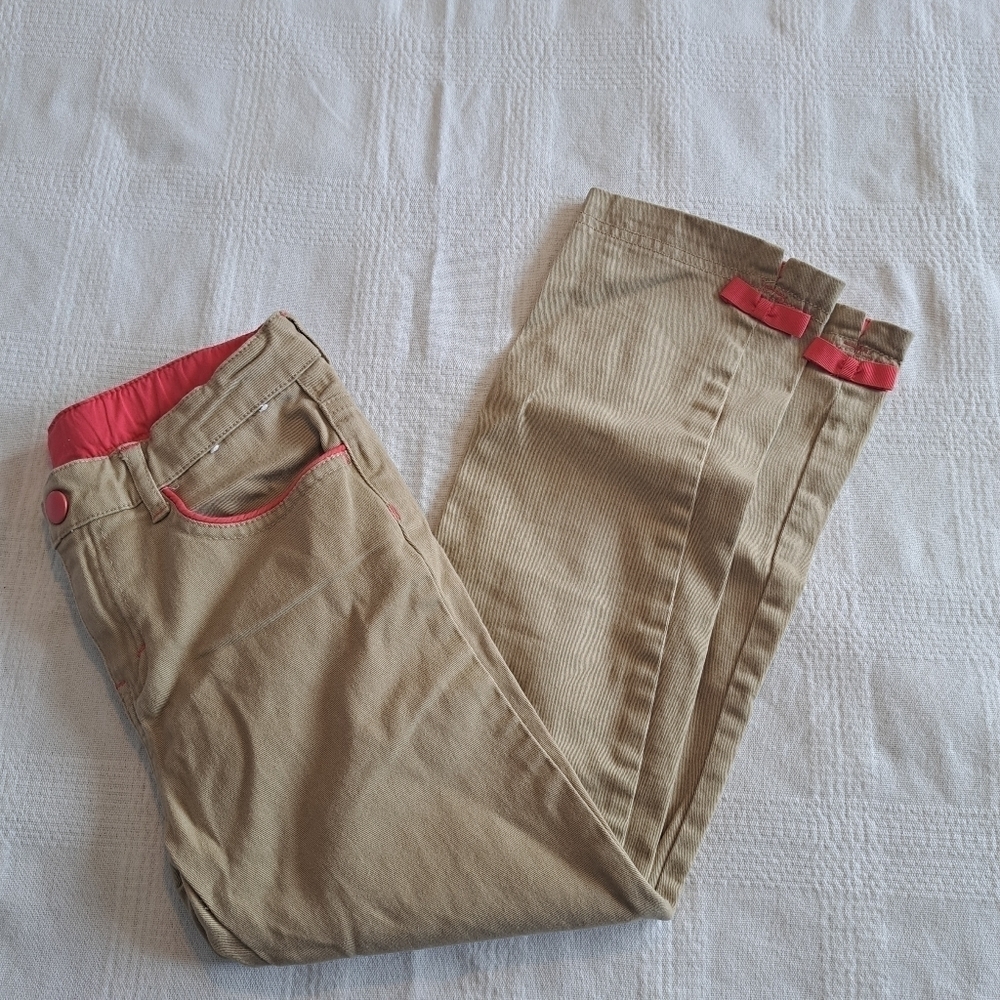 Gymboree girls size 10, cropped pants, Purrfectly Fabulous line